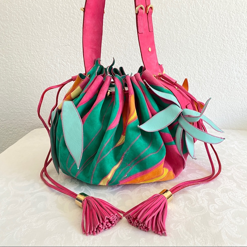 Givenchi Multicolor Leather Patchwork Bag - image 2